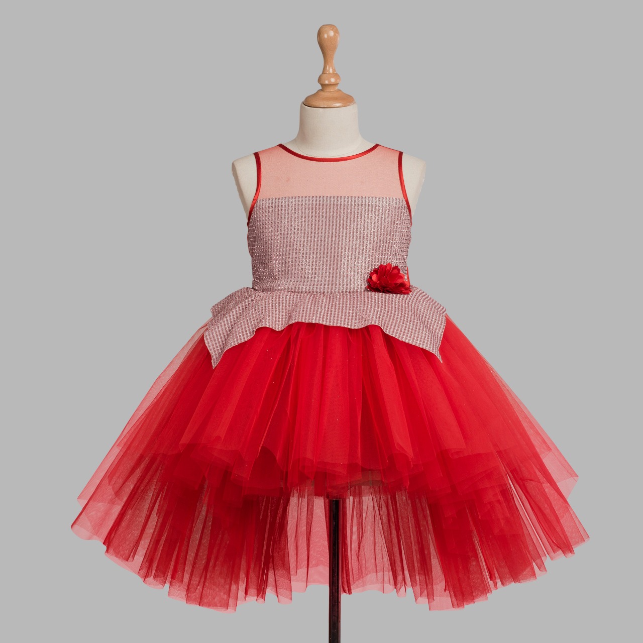 BabyGirl's Cotton Princess Barbie Girl Designer Frocks & Dresses for K –  The Venutaloza Store